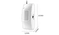 433MHz Wireless PIR Sensor/Motion Detector For Wireless all High quality Home Security Alarm System. 