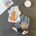 Kids Clothes Suit Summer Children Boy Girl T Shirt Shorts Full Bear 2Pcs/sets Baby Toddler Clothing Infant Sportswear. 
