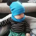 2Pcs Baby Hat Scarf Set Knitted Pompom Baby Girl Boy Hat Cap Thicken Warm Kids Hat Baby Beanie Bonnet. 