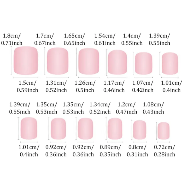 24PCS%20French%20False%20Nails%20Wearable%20Waterproof%20Press%20On%20Nail%20Art%20Full%20Coverage%20Faux%20Solid%20Color%20Nail%20Tip%20Accessories%20Tool%20Mzea%20-%20Image%207