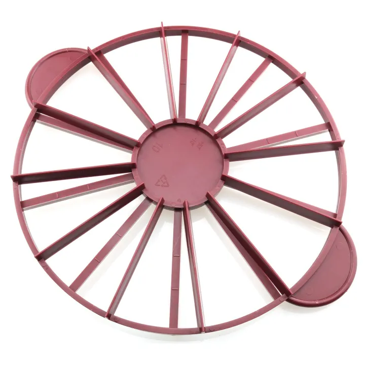 Round Cake Slice & Pie Slicer Marker, Cake Divider, Cheesecake Cutter, 10 or 12 Slices Double Sided Cake Portion Marker, Works for Cakes  Cake Divider Cake Slice - Cake Portion Marker Cake Cutter