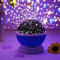 Rotating Night Light Projector Lamp Starry Star Master Sky Star Unicorn Children Kids Baby Sleep Romantic Led Projection Lamp USB/AA Battery. 