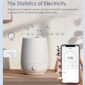 Smart WiFi 20A UK Smart Plug Smart Socket Smart Life/TUYA works with Home Google Home Alexa and Remote Voice Group App Control Timing. 
