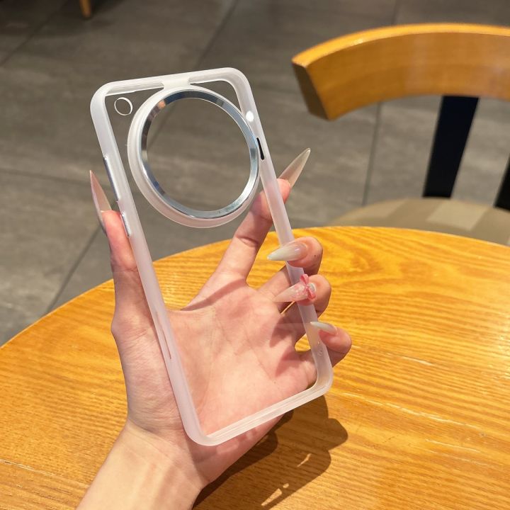 Luxury Transparent Acrylic Phone Case For VIVO X200 Pro Mini OPPO Find ...