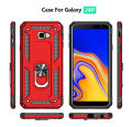 Lereach For Samsung Galaxy J4 plus /J4 Prime /J415 / J4 Core Mobile Phone Case TUP+PC Hard Ring Car Ring Bracket Shockproof Back Cover. 