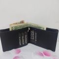 Apple Men's Leather Wallet or Money Cash Purse or coin Pouch and card holders for man. 