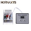 AC 220V 2000W/4000W/5000W/10000W SCR Voltage Regulator Dimming LED Dimmer Motor Speed Controller Thermostat Dimer Power Supply. 