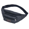 Casual Canvas Waist Bag Unisex Functional Waist Bag Mobile Phone Bag Men and Women Convenient Belt Banana Bag Fanny Pack Men. 