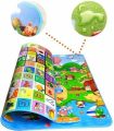 Microfiber Play Mat 100% Waterproof, Anti Skid,Double Sided Baby Play Multicolor (100x180cm). 