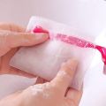 Soap Bags with Drawstring Soap Bag 2 Pack Soap Saver Pouch Mesh Foaming Net. 