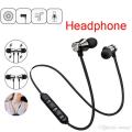 Universal Sports Wireless Magnet Bluetooth Earphone Headphone. 