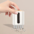 HOT 15ml EMS Vibration Scalp Massage Comb 7 Teeth Electric Hair Oil Applicator Red Light Therapy Scalp Massage Brush for Hair Growth. 
