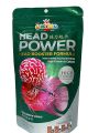 Okiko Head Power (Head up) flowerhorn Fish Food with Head Booster Formula -100g Size Medium (2mm). 
