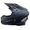 H.H.Co Sakka Black Matt Full Face Motor Bike Helmet SLS Certified. 