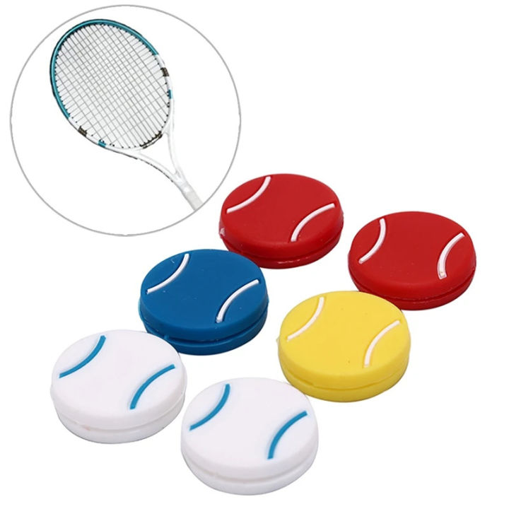 Colorful Tennis Racket Shock Absorber Vibration Dampeners Anti ...