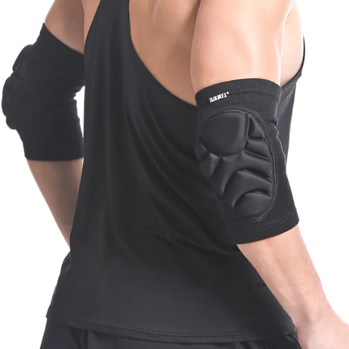 1Pair%20Elbow%20Pads%20Elbow%20Protector%20Volleyball%20Sponge%20Support%20Compression%20Elbow%20Braces%20For%20Basketball%20Tennis%20Football%20RUNTO%20-%20Image%204