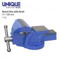 Bench Vise / Vice with Anvil - Unique - 4" - 5 Kg. 