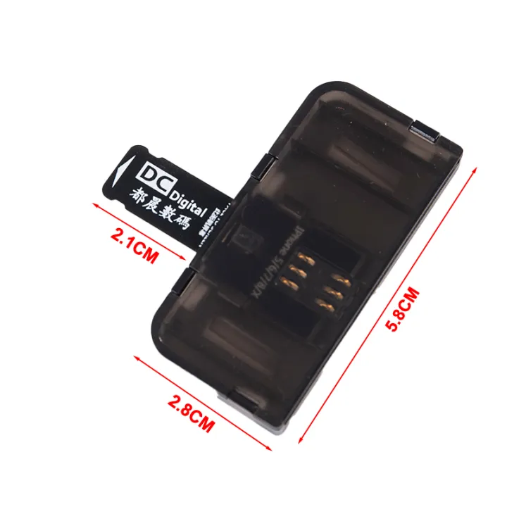 SIM%20Card%20Adapter%20SIM%20Card%20Reader%20Mini%20SIM%20Nano%20for%20iOS%20iPhone%205/6/7/8/X%20(Plug&Play)%20Moble%20Phone%20Accessories%20YULING%20-%20Image%202