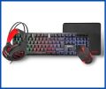 Gaming Kit, 4 in 1 RGB Gaming combo CP-01 Starter Kit Keyboard, Mouse, Pad & Headset. 
