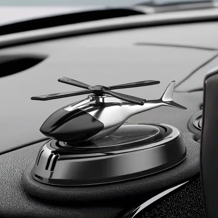 Diffuser Prop Solar-Powered Helicopter Car Air Freshener & Diffuser | Rotating ...