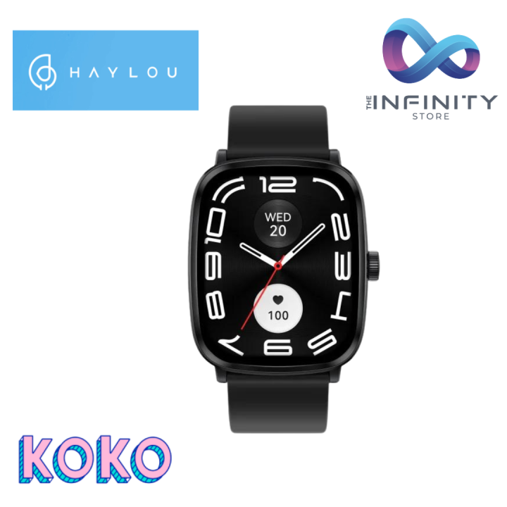 Haylou RS5 Smartwatch 2024 New Calling Smart Watch with Free LITO Tempered Glass