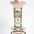 2025 Graduation Money Gift Wood Money Box For Cash Gift Money Pull Box Gift 2025 Grad Suprise Graduation Money Holder For Cash. 
