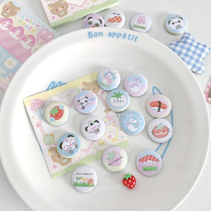 6Pcs%20Cute%20Cartoon%20Mini%20Cartoon%20Retro%20Button%20Badge%20Kawaii%20Kids%20Backpack%20Pencil%20Bag%20Handheld%20DIY%20Decorative%20Brooch%20Pin%20Accessories%20XIEGONG%20-%20Image%202