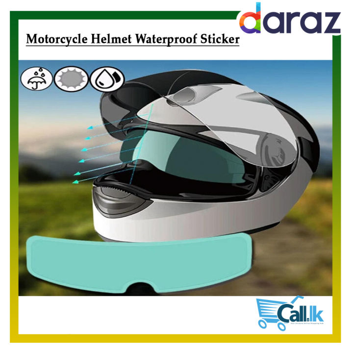 Motorcycle Helmet Waterproof Sticker