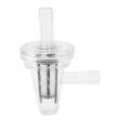 30Pcs Universal Motorcycle Right Angle Inline Fuel Filter 1/4Inch 6mm Hose Lines for KAWASAKI Yamaha. 