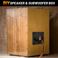 4PCS Speaker Box Terminal Cup, Spring Square Subwoofer Box Terminal Binding Post Connector for DIY Home Car Speaker. 