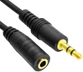 (1.5M / 3M / 5M / 10M ) 3.5mm JackAUX Audio Cable 3.5 Male to Female Cablefor Car Headphone MP3/4 Microphone Stereo 3.5 Audio Adapter for PC Headset. 