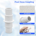 Pool Connector Coupling Pool Vacuum Hose Adapter 1-1/2Inch or 1-1/4Inch for Swimming Pool Vacuums Cleaners. 