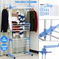 3 Layer Cloth Rack - White. 