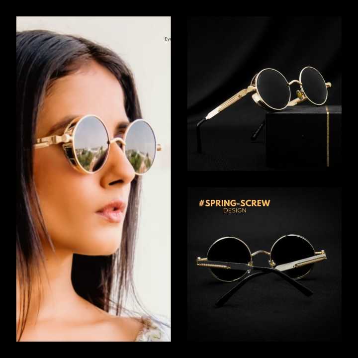 New personality diamond-cut rimless rimless sunglasses  display picture 1