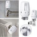 Thermostatic Radiator Valve, 4Pcs Radiator Thermostat Head M30 x 1.5,Thermostatic Valve Head,Standard Radiator Valve. 
