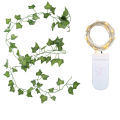 Ivy leaves Garland with 3m String fairy lights. 