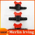 【ZOSR】Merlin Irving Shop 1/2 3/4 Garden Watering Hose Tap DN15 DN20 Irrigation Water Valve 16mm 20mm 25mm PE Waterstop Connector Cranes. 