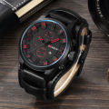 Curren Military Cama Watch Curren Leather Strap Mens Watch 8225 FAIFA. 
