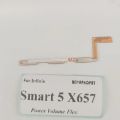 Wyieno For infinix Smart 5 X657 Power On Off Volume Up Down Ribbon Power Button Flex Cable. 