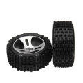 4PCS Wheels Tires Tyre A959-01 for Wltoys A959 A959-B A959-A 1/18 RC Car Spare Parts Accessories. 