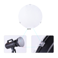 Photo Studio Portable 18.5cm Frosted-Surface Diffuser Plate for Bowens Mount 7| Standard Reflector Lamp Shade. 