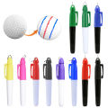 Professional Golf Liner Markers Pen With Hang Hook Drawingtemplate A Better Alignment Marks Tool Golfer. 