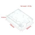Uno R3 Case Enclosure Transparent Acrylic Box Clear Cover Compatible for arduino UNO R3 Case. 