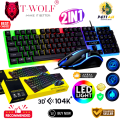 Gaming Keyboard and Mouse 2 in 1 – RGB Backlit, Mechanical Keys, High-Precision Sensor, Ergonomic Design. 