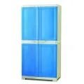 Nilkamal Plastic Freedom Mini Medium /Baby Cupboards - Grey / Tulip Pink,Grey/Blue. 