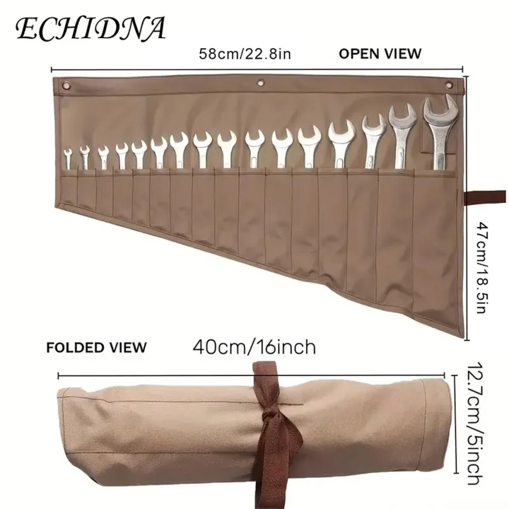 Efficient%20Tool%20Organization%20System%20Portable%20Tool%20Storage%20Bag%20with%2016%20Pockets%20Easy%20to%20Carry%20Wrench%20Roll%20Organizer%20for%20Convenient%20Tool%20Organization%20Foldable%20Design%20for%20Hanging%20Loop%20Tool%20Organizer%20-%20Image%204