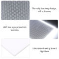 A6 Light Pad, slim LED Light Board, calligraphy and painting tracing paper for home craft paper animation industry non-woven fabric art paper white cloth. 