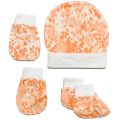 Baby's 5 Pcs/Set Newborn Baby Anti-Scratch Births Cap Glove Socks 0-3 Months Baby's Accessories Set Newborn Baby Item. 