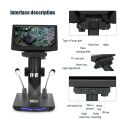 7-inch IPS Screen 48MP USB Digital Microscope - #1. 