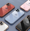 Maitus for OPPO F17 Back Cover Luxury Bling 6D Plating Maple Leaf Cute Girl Cases Full Camera Lens Protection Square Bumper Soft Silicone Mobile Phone Case. 